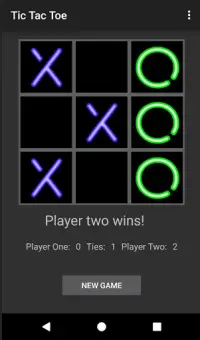 Tic Tac Toe Screen Shot 2