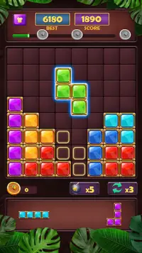 Puzzle Blok Ledakan Screen Shot 1