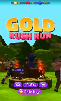 Gold Rush Run Screen Shot 1
