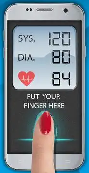 Blood Pressure Fingerprint Simulator Screen Shot 0
