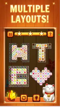 Mahjong  Match Puzzle: Tiles 3 Screen Shot 1