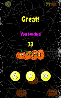 Touch Pumpkins 🎃Kids Halloween games Screen Shot 10