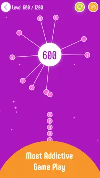 AA Glow Arrow Dots - Free New Games of the Month Screen Shot 1