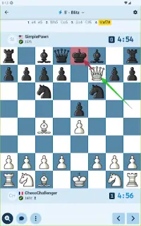 SimpleChess - jogo de xadrez Screen Shot 8