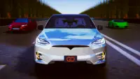 Electric Car Simulator: Tesla Driving - Тесла игра Screen Shot 2