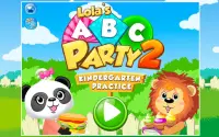 ABC Party 2: Kindergarten Practice - Lolabundle Screen Shot 10