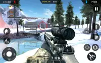 Winter Mountain Sniper - Modern Shooter Combat Screen Shot 1
