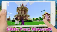 🦄Little Pony Unicorn Minecraft Game Mod Screen Shot 0