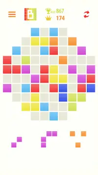 Block Puzzle Multicolor Match 3 Screen Shot 1