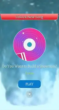 Winter Piano Tiles 2 - Frozen UI Screen Shot 3