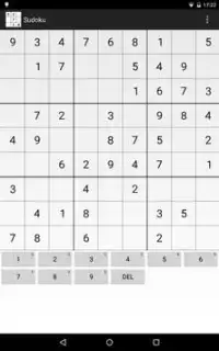 Sudoku Screen Shot 0