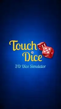 Touch Dice Free 3D Rolling Sim Screen Shot 5
