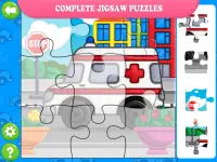 Puzzles de coches para niños Screen Shot 21