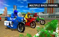 बाइक पार्किंग गेम 2017: शहर ड्राइविंग साहसिक Screen Shot 18