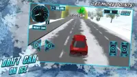 Drift Car en el hielo Screen Shot 3