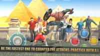 Legends of Street Fighter: 3d karate Fighting Game Screen Shot 1