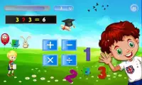 बच्चे गणित खेल: बच्चों के लिए शैक्षिक मठ क्विज़ Screen Shot 2