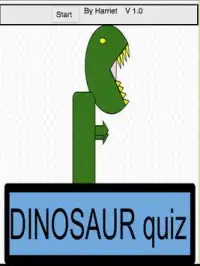 Dinosaur Quiz Screen Shot 0