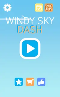 Windy Sky Dash Screen Shot 0