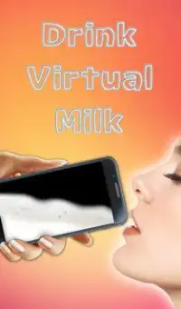 Drink virtual milk Screen Shot 0