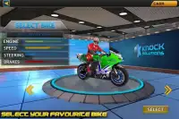 गजब का बाइक मुश्किल स्टंट: बाइक करतब खेल Screen Shot 1