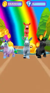 Pony Run - Magical Pony Runner Horse Game Screen Shot 3