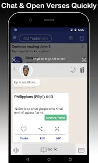 Yoruba & English Bible - With Full Offline Audio Screen Shot 5