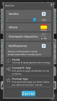 Crosswords - Spanish version (Crucigramas) Screen Shot 6