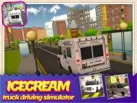IceCream Delivery Truck Sim 3D Screen Shot 7