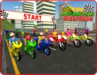 Kids MotorBike Rider Race 3D Screen Shot 10