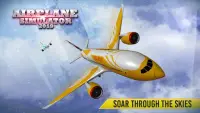 Airplane simulator 2022 Screen Shot 2