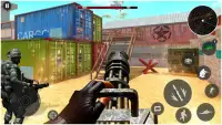 Gunner 3D grève: militaire tribale jeux action Screen Shot 5