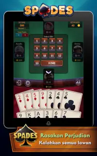 Spades - Game Kartu Offline Gratis Screen Shot 10