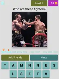 Boxing Legends Quiz Screen Shot 5