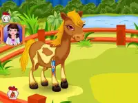 Farm Baby Doktor-Spiele Screen Shot 1