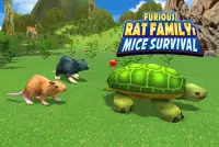 Famille de rats furieux: survie des souris Screen Shot 5