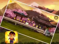 Ninja Kid - Fun Run Game Screen Shot 1