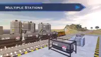 Oil Tanker Train Driving Simulator Screen Shot 0