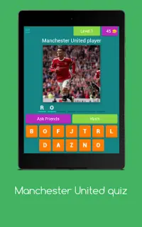 Manchester United quiz: Guess the Player Screen Shot 5
