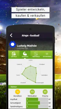 Online Fußball-Manager kostenlos Kings of Football Screen Shot 2