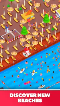 Beach Club Tycoon : Idle Game Screen Shot 5