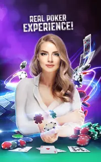 Poker Online: 포커 텍사스 홀뎀 Casino 무료 포커 Games Screen Shot 11