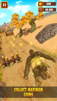 Ultimate Flying Gorilla Adventure Screen Shot 1