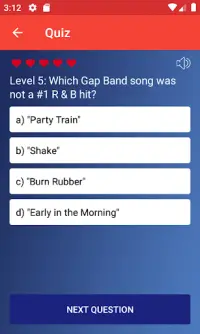 R&B and Hip Hop Quiz Game Screen Shot 2