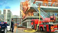 Emergency FireFighter Rescue Simulator - 911 Game Screen Shot 1