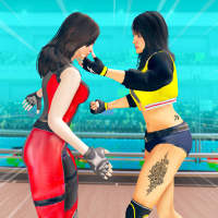 Bad Girl Wrestling: GYM Workout Fighting Games 3D