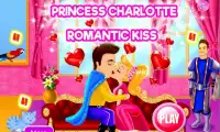 Prinzessin Romantischer Kuss im Schloss Screen Shot 0