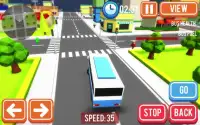 Cartoon Bus Simulator 3D Screen Shot 4