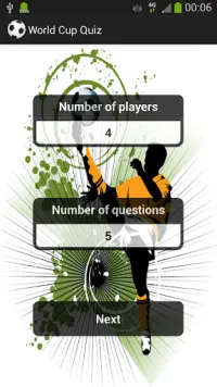 World Cup Quiz Screen Shot 0