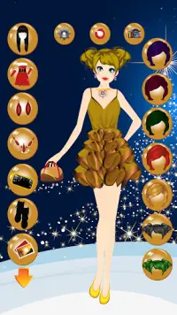 Dress Up Girl Game - Christmas Screen Shot 3